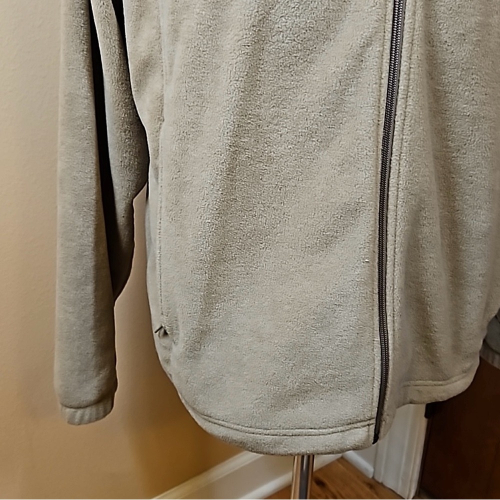 COLUMBIA JACKET SPORTSWEAR COMPANY M TAN BROWN FLEECE - Picture 5 of 10